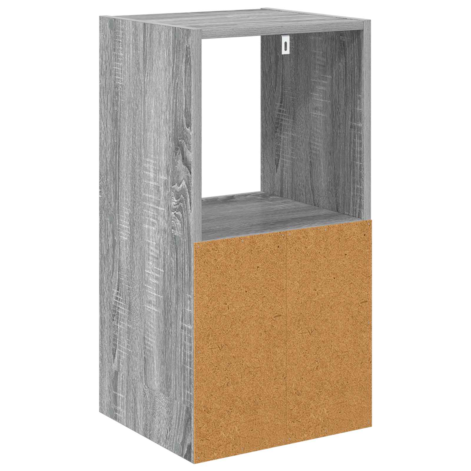 Table de chevet avec tiroir 2 pcs Gris Sonoma 35 x 32 x 68,5 cm - XIOS