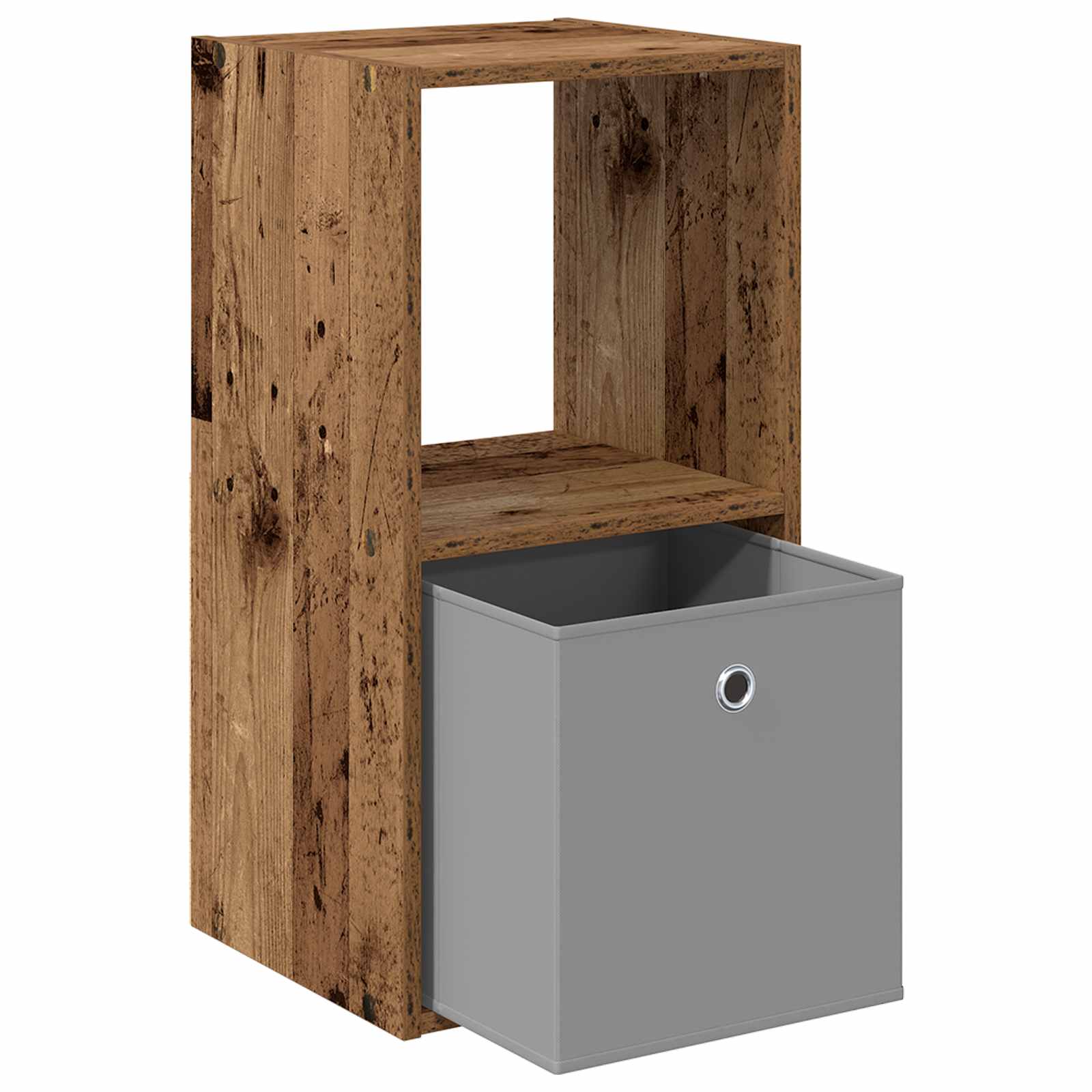 Table de chevet avec tiroir 2 pcs Bois ancien 35 x 32 x 68,5 cm - XIOS