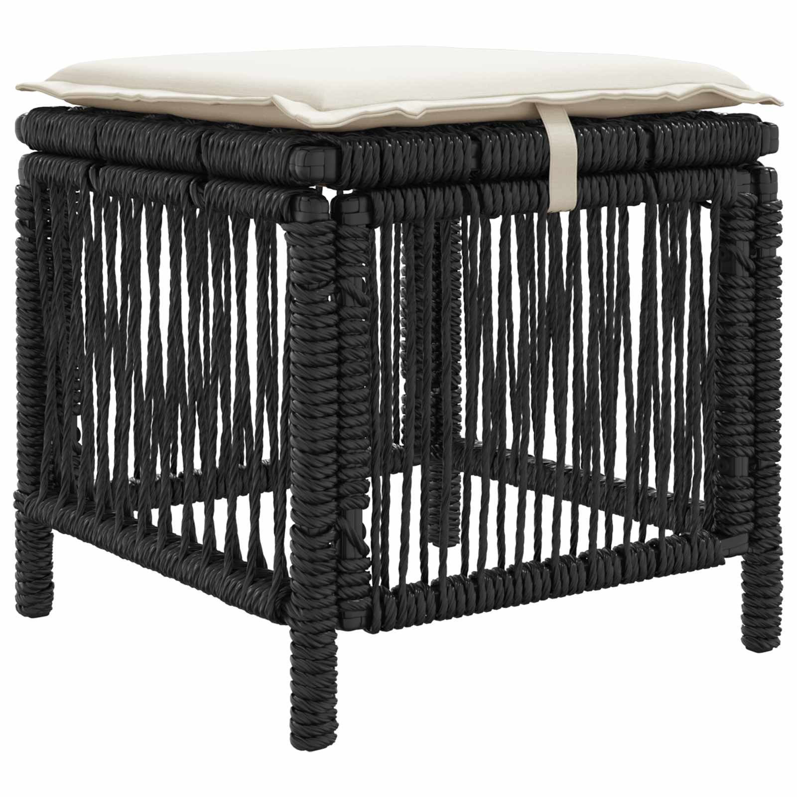 Ensemble de salle à manger pour jardin 3 pcs Beige et crème - XIOS