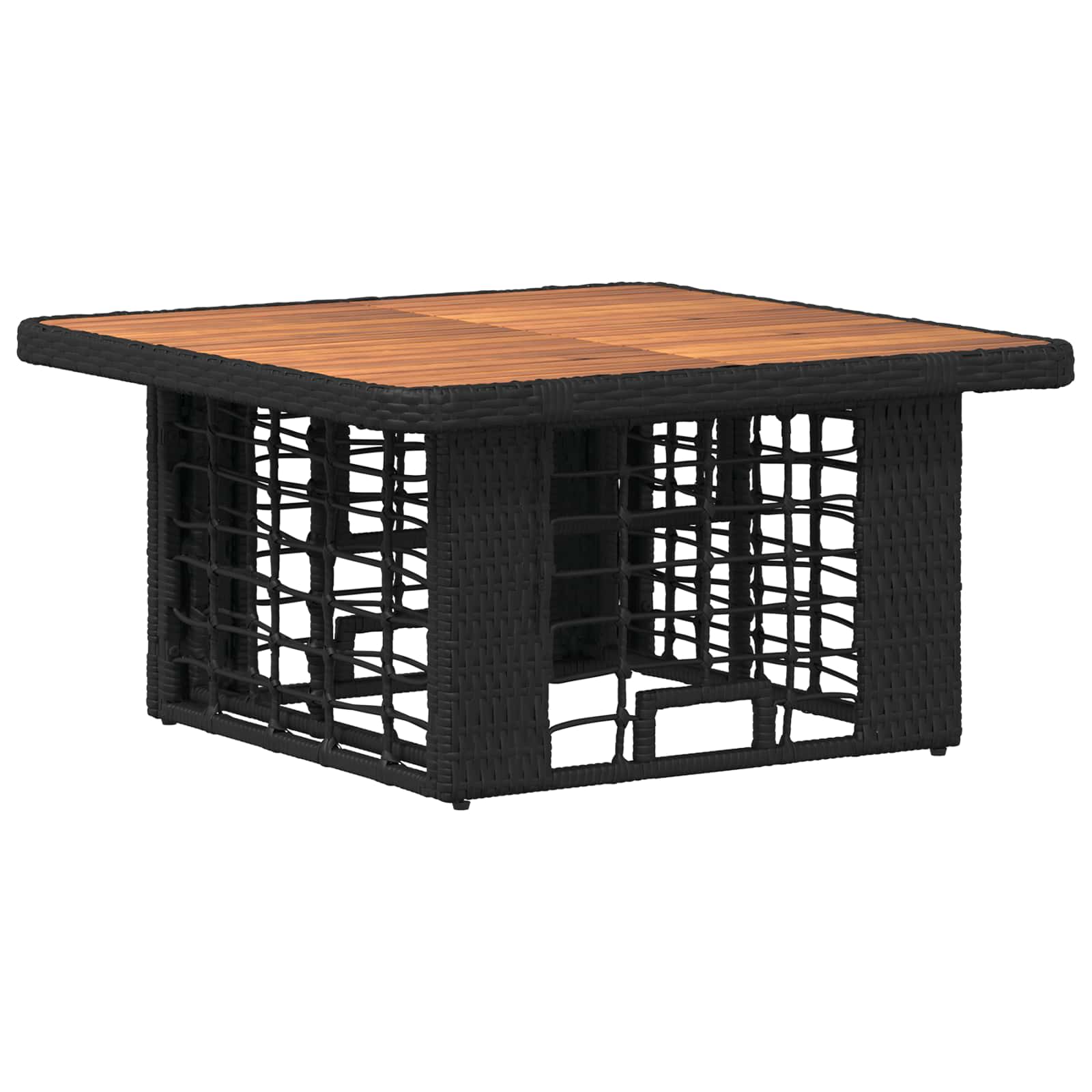 Ensemble de salle à manger pour jardin 3 pcs Noir et gris - XIOS