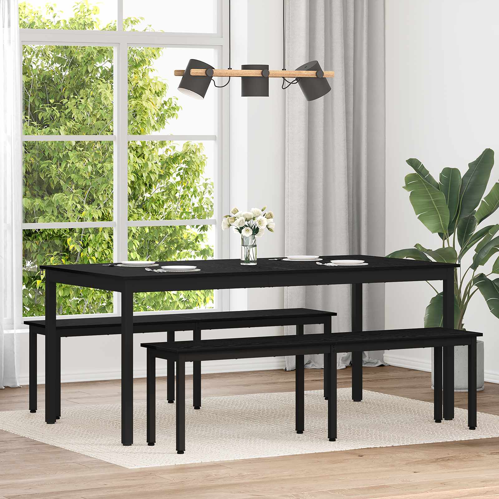 Table de salle à manger / Table de repas 180 x 90 x 75 cm - XIOS