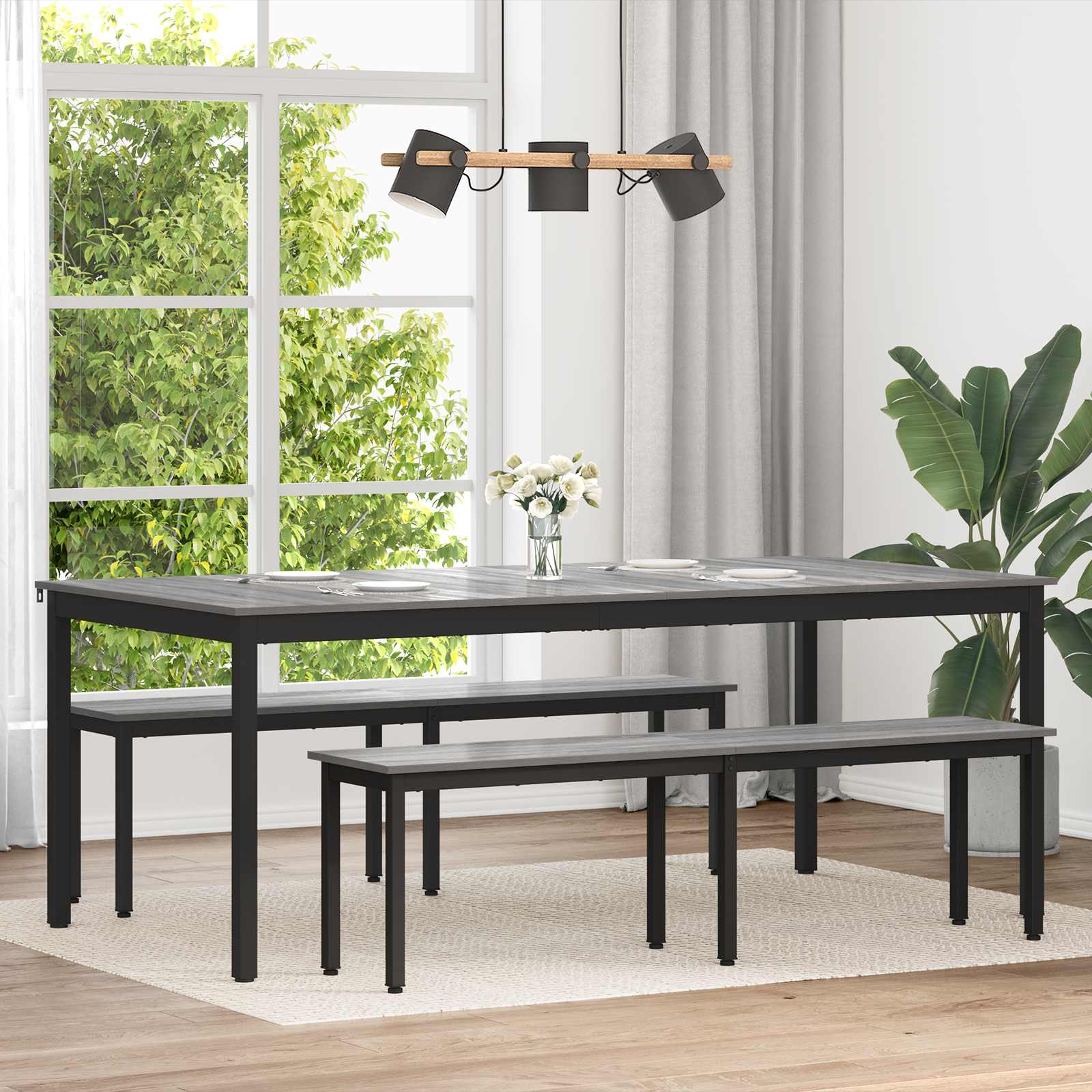 Table de salle à manger / Table de repas Bois d'ingénierie - XIOS