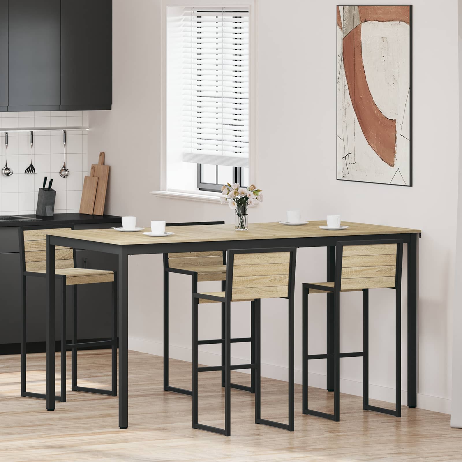 Table de salle à manger / Table de repas Bois d'ingénierie - XIOS