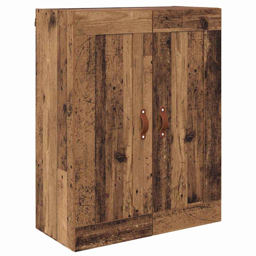 Meuble mural Montage mural 2 pcs Bois ancien 69,5 x 34 x 90 cm - XIOS