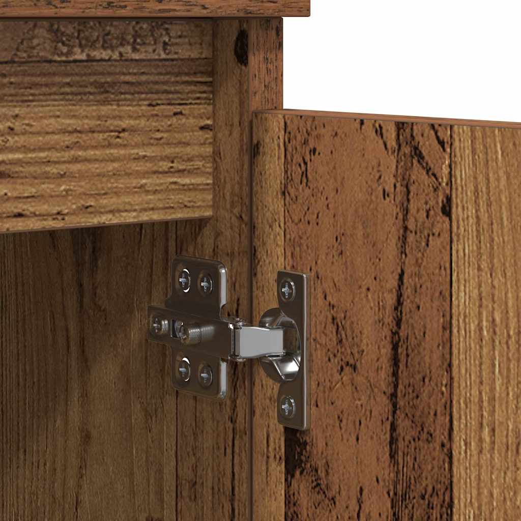 Buffets 3 pcs Bois Ancien 60 x 35 x 70 cm Bois d'ingénierie - XIOS