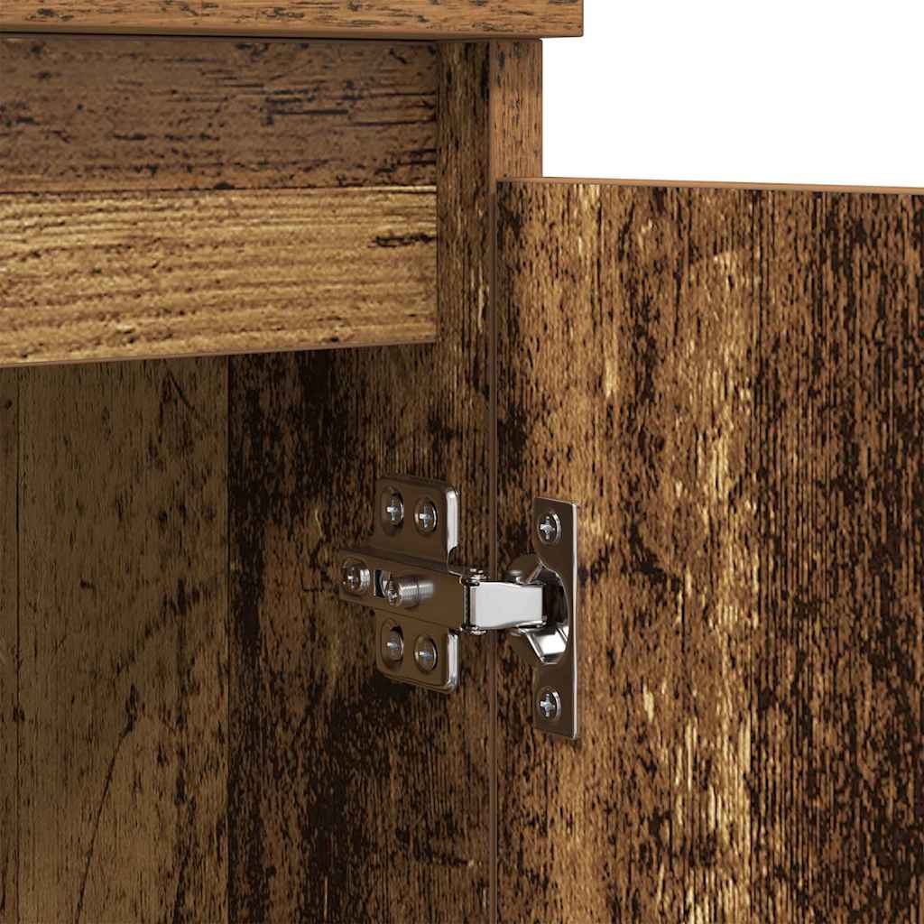 Buffets 3 pcs Bois Ancien 60 x 35 x 70 cm Bois d'ingénierie - XIOS