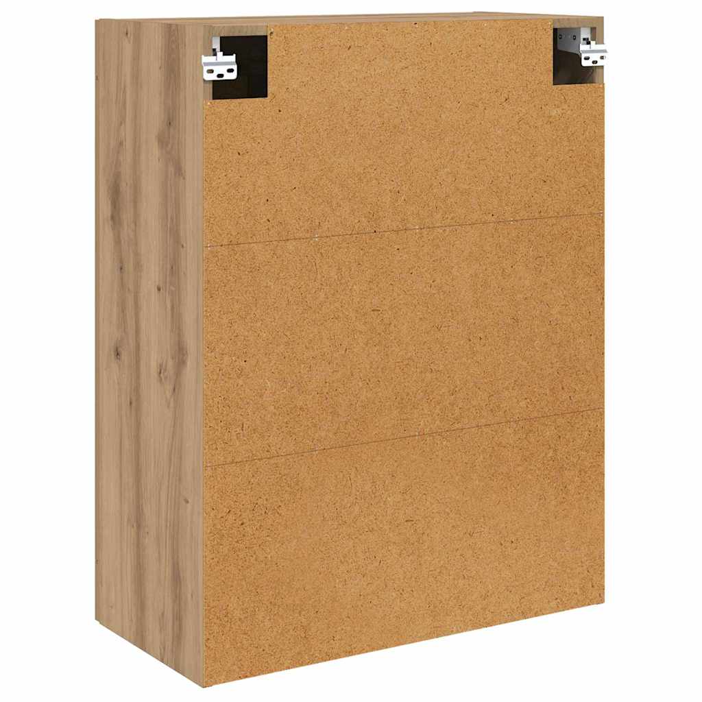 Meuble mural 2 pcs Chêne artisanal 69,5 x 34 x 90 cm - XIOS