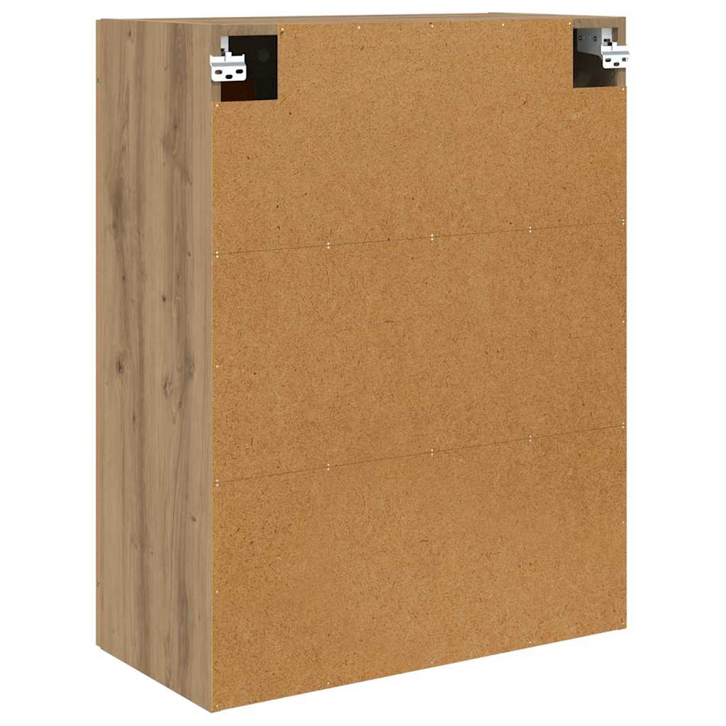 Meuble mural 2 pcs Chêne artisanal 69,5 x 34 x 90 cm - XIOS