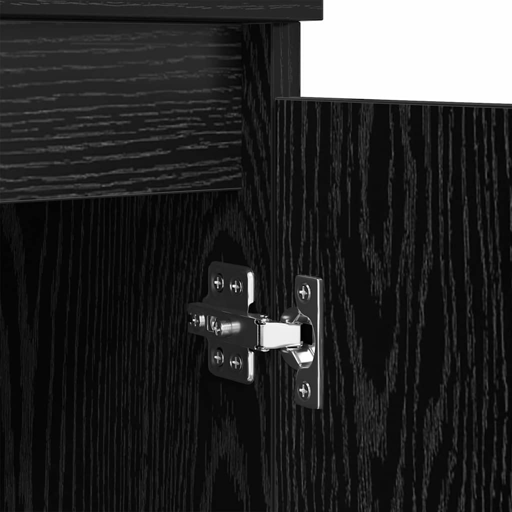 Buffets 3 pcs Chêne noir 60 x 35 x 70 cm Bois d'ingénierie - XIOS