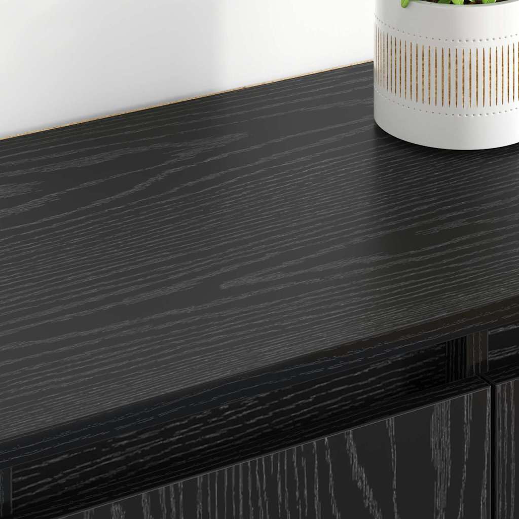 Buffets 2 pcs Chêne noir 60 x 35 x 70 cm Bois d'ingénierie - XIOS