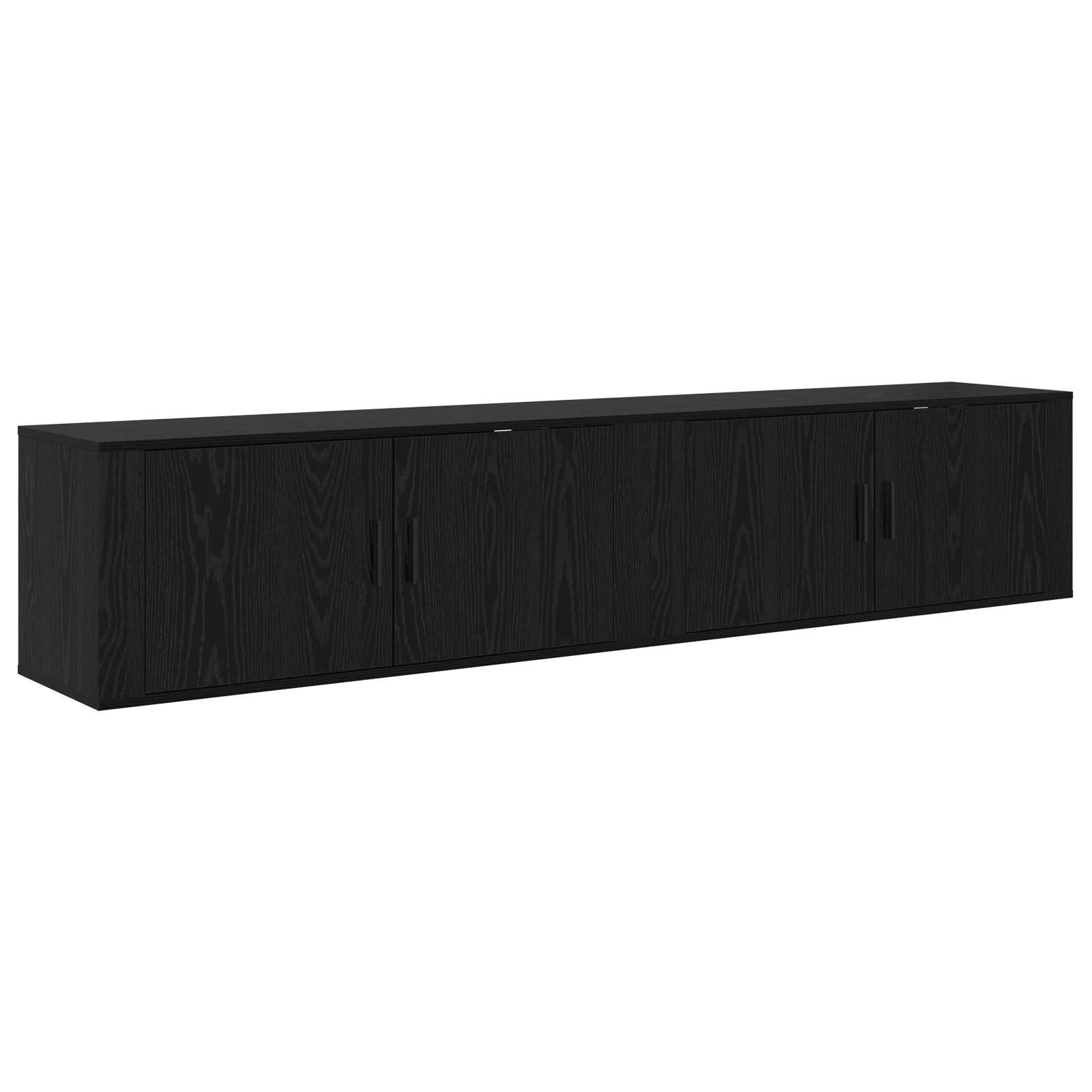 Ensemble de meuble TV mural 2 pcs Chêne noir 100 x 34,5 x 40 cm - XIOS