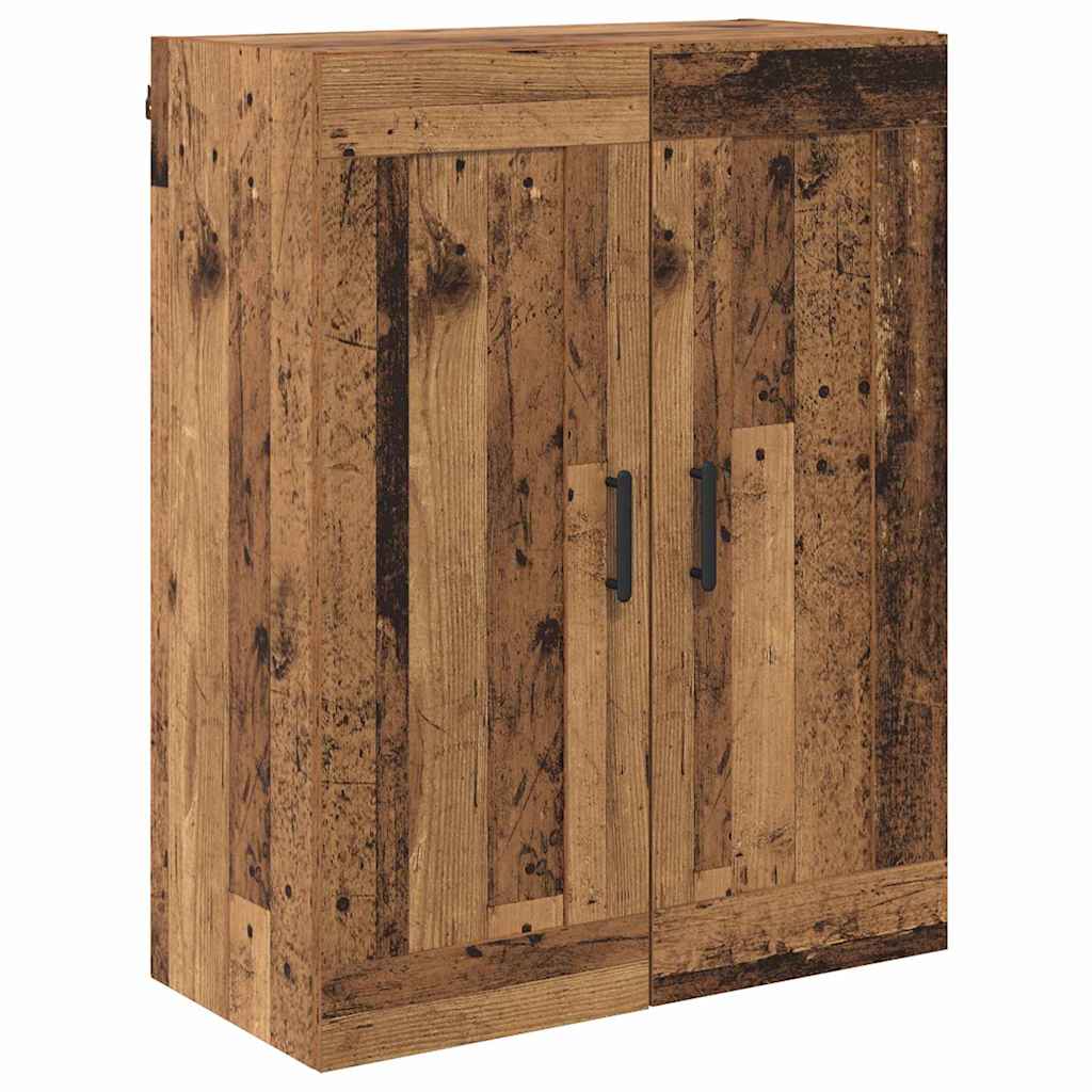Haut Armoire 2 pc Bois Ancien 69,5 x 34 x 180 cm
