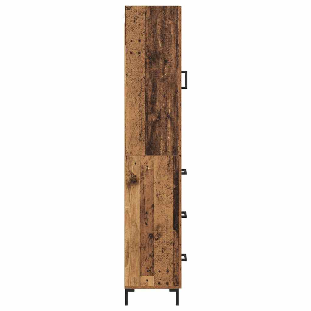 Haut Armoire Bois Ancien 34,5 x 34 x 180 cm Bois d'ingénierie - XIOS