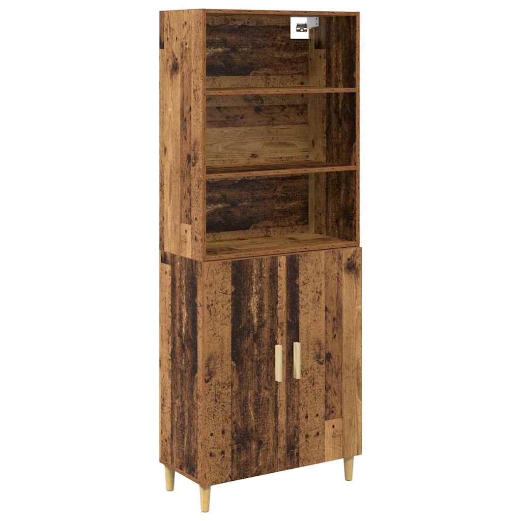 Haut Armoire Bois Ancien 69,5 x 32,5 x 180 cm Bois d'ingénierie - XIOS