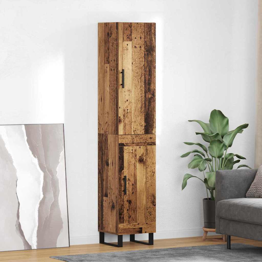 Haut Armoire Bois Ancien 34,5 x 34 x 180 cm Bois d'ingénierie - XIOS