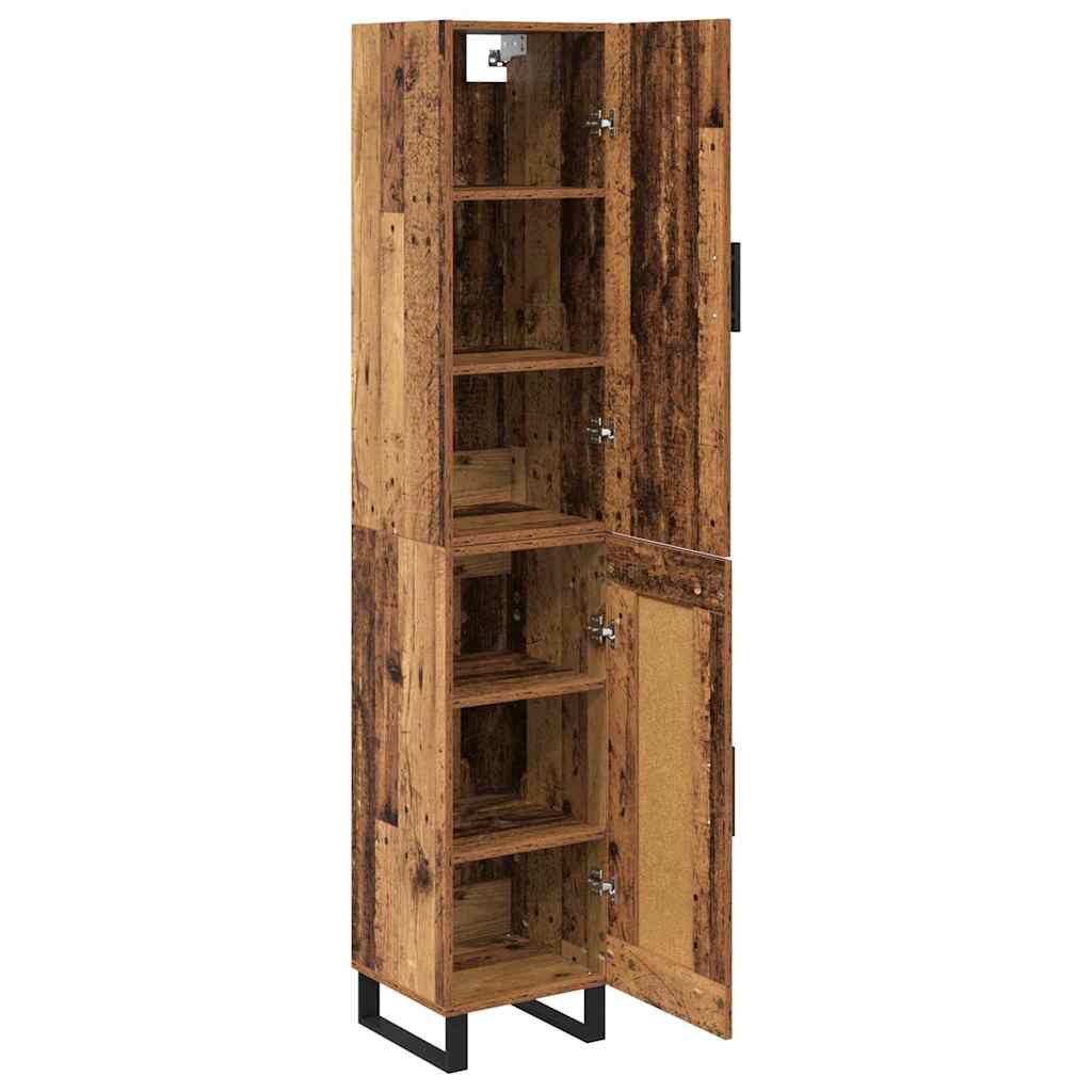 Haut Armoire Bois Ancien 34,5 x 34 x 180 cm Bois d'ingénierie - XIOS