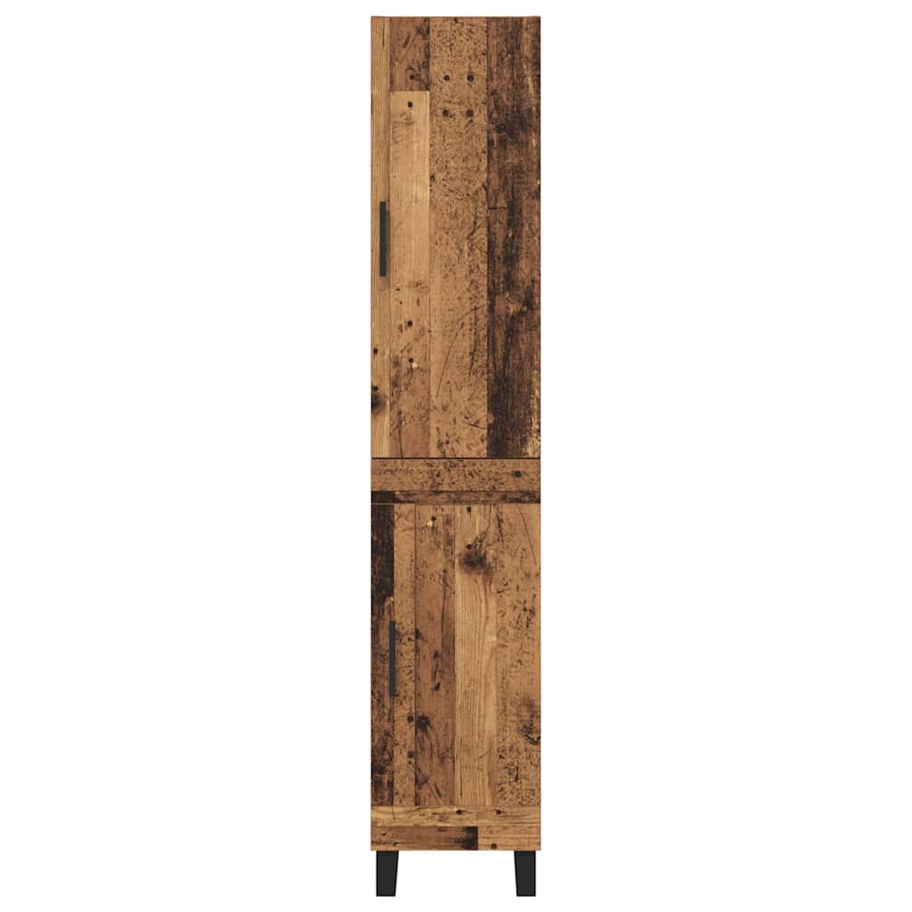 Haut Armoire Bois Ancien 34,5 x 34 x 180 cm Bois d'ingénierie - XIOS