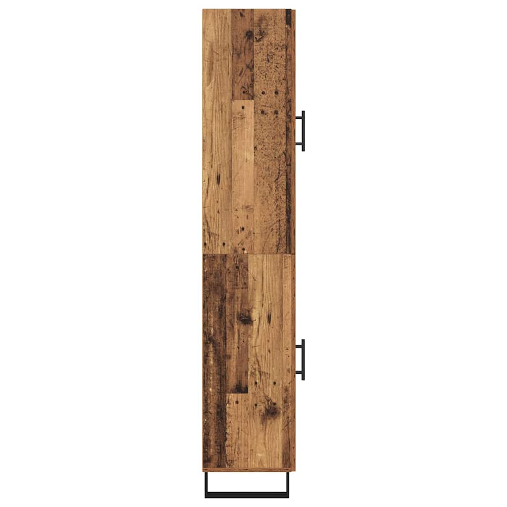 Haut Armoire Bois Ancien 34,5 x 34 x 180 cm Bois d'ingénierie - XIOS