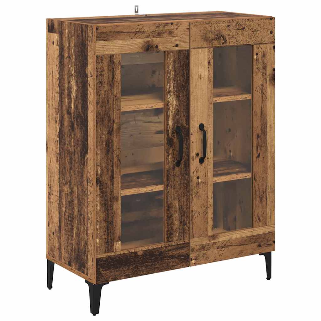 Haut Armoire Bois Ancien 69,5 x 34 x 180 cm Bois d'ingénierie - XIOS