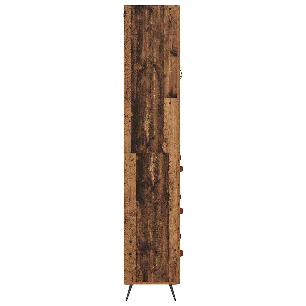 Buffet avec étagère 2 pcs Bois ancien Bois d'ingénierie - XIOS
