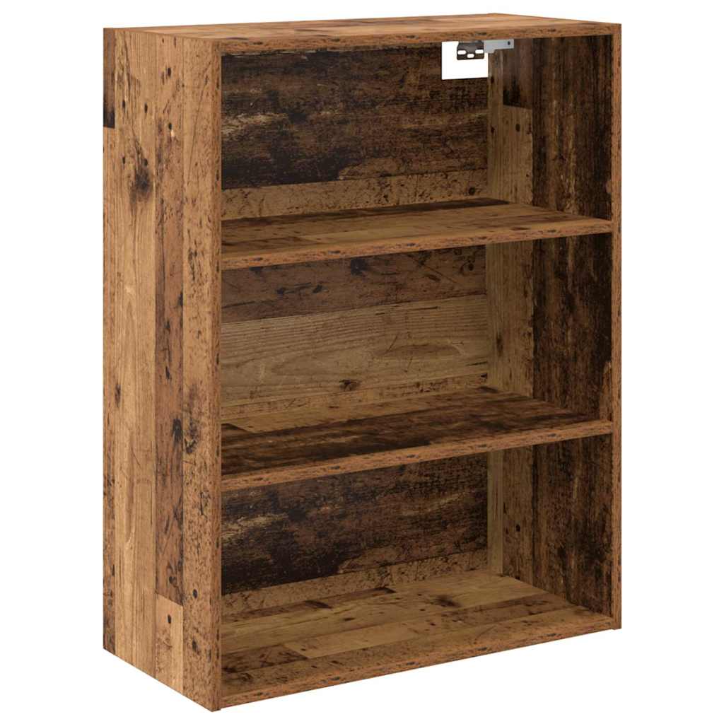 Haut Armoire avec tiroir 2 pcs Bois Ancien Bois d'ingénierie - XIOS