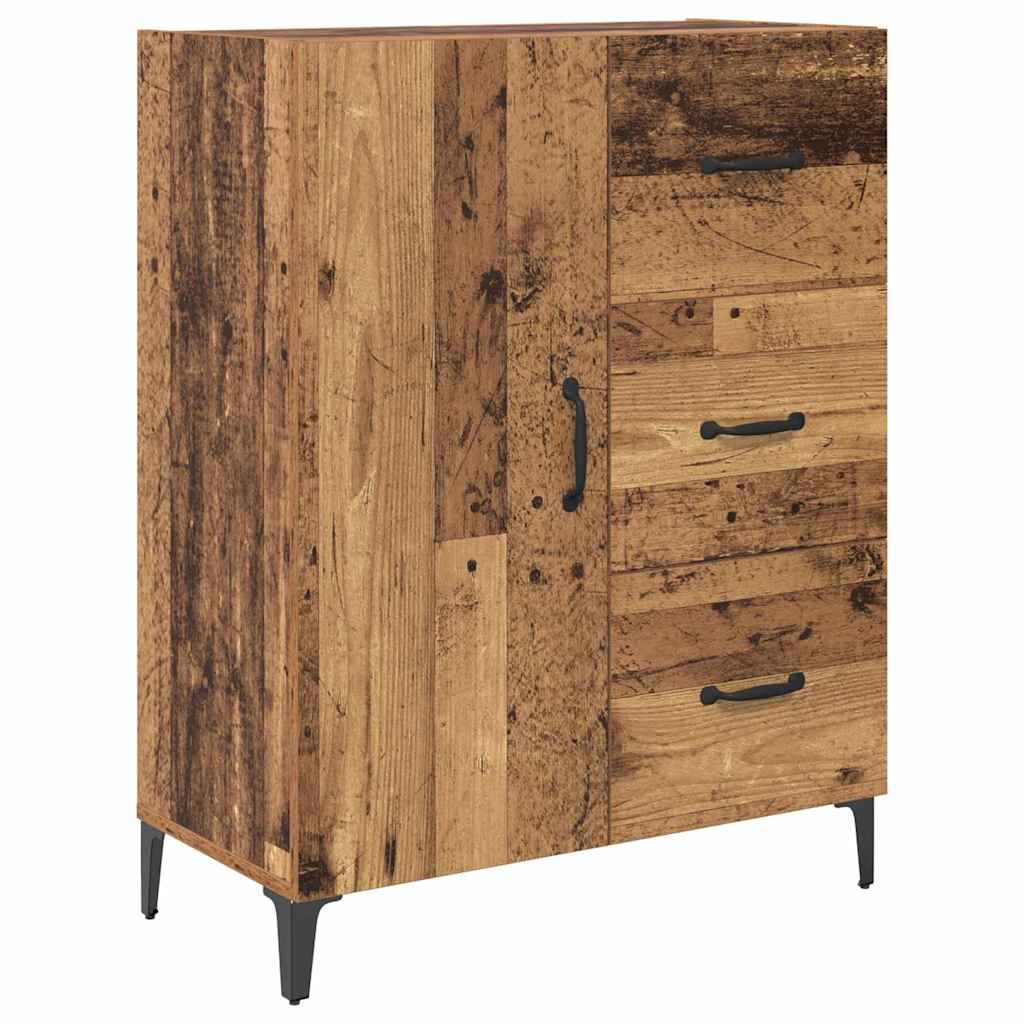 Haut Armoire Bois Ancien 69,5 x 34 x 180 cm Bois d'ingénierie - XIOS