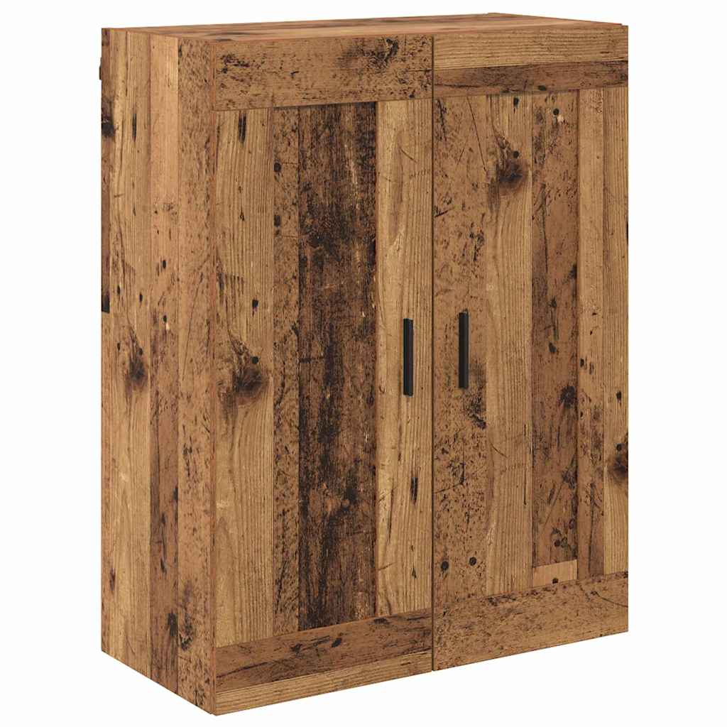 Haut Armoire avec tiroir 2 pcs Bois ancien Bois d'ingénierie - XIOS