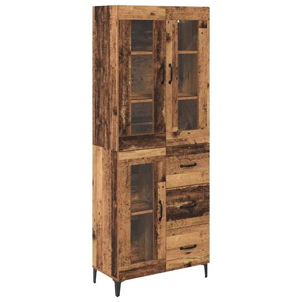 Haut Armoire Bois Ancien 69,5 x 34 x 180 cm Bois d’ingénierie - XIOS
