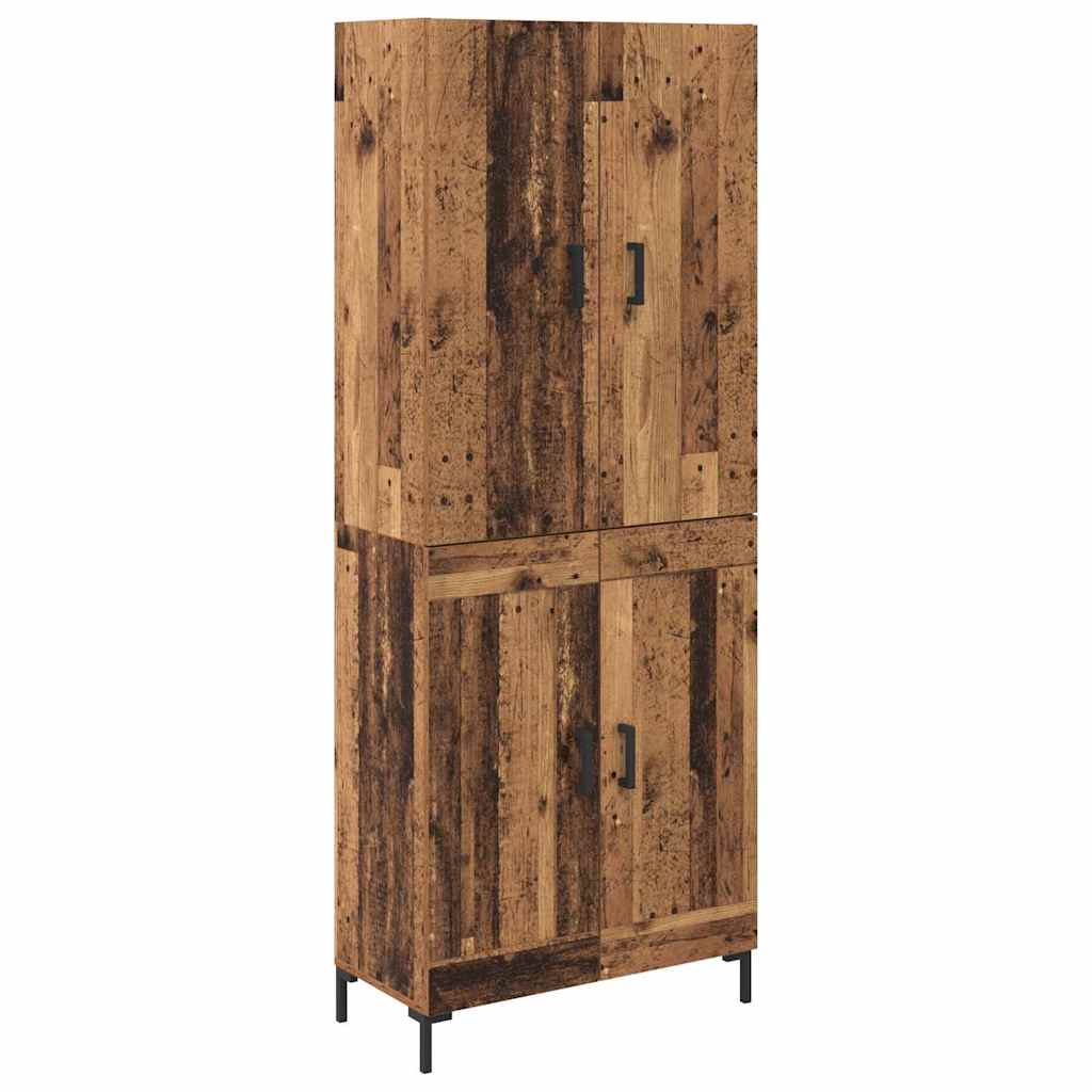 Haut Armoire Bois Ancien 69,5 x 34 x 180 cm Bois d'ingénierie - XIOS