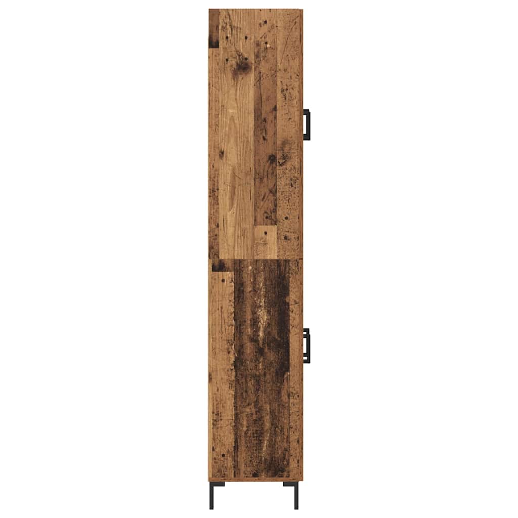Haut Armoire Bois Ancien 69,5 x 34 x 180 cm Bois d'ingénierie - XIOS