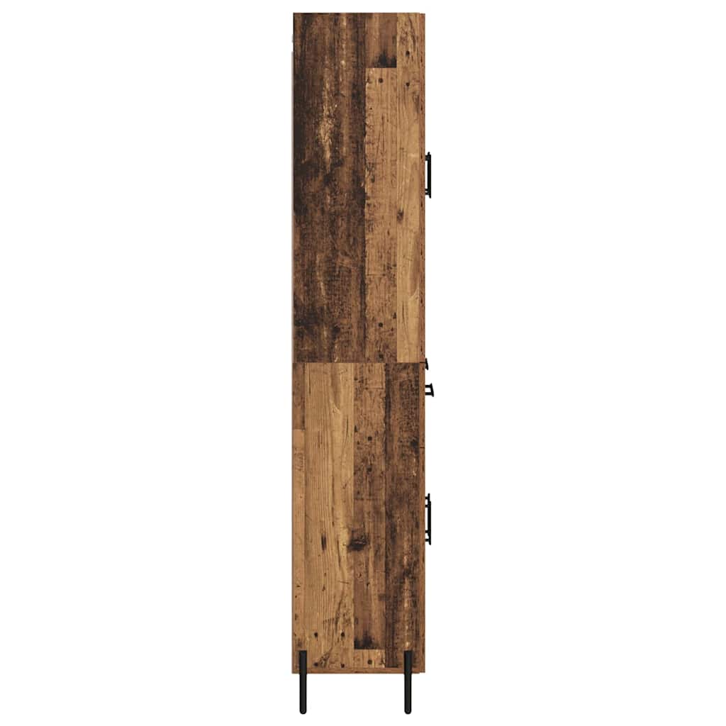 Haut Armoire Bois Ancien 69,5 x 34 x 180 cm Bois d'ingénierie - XIOS