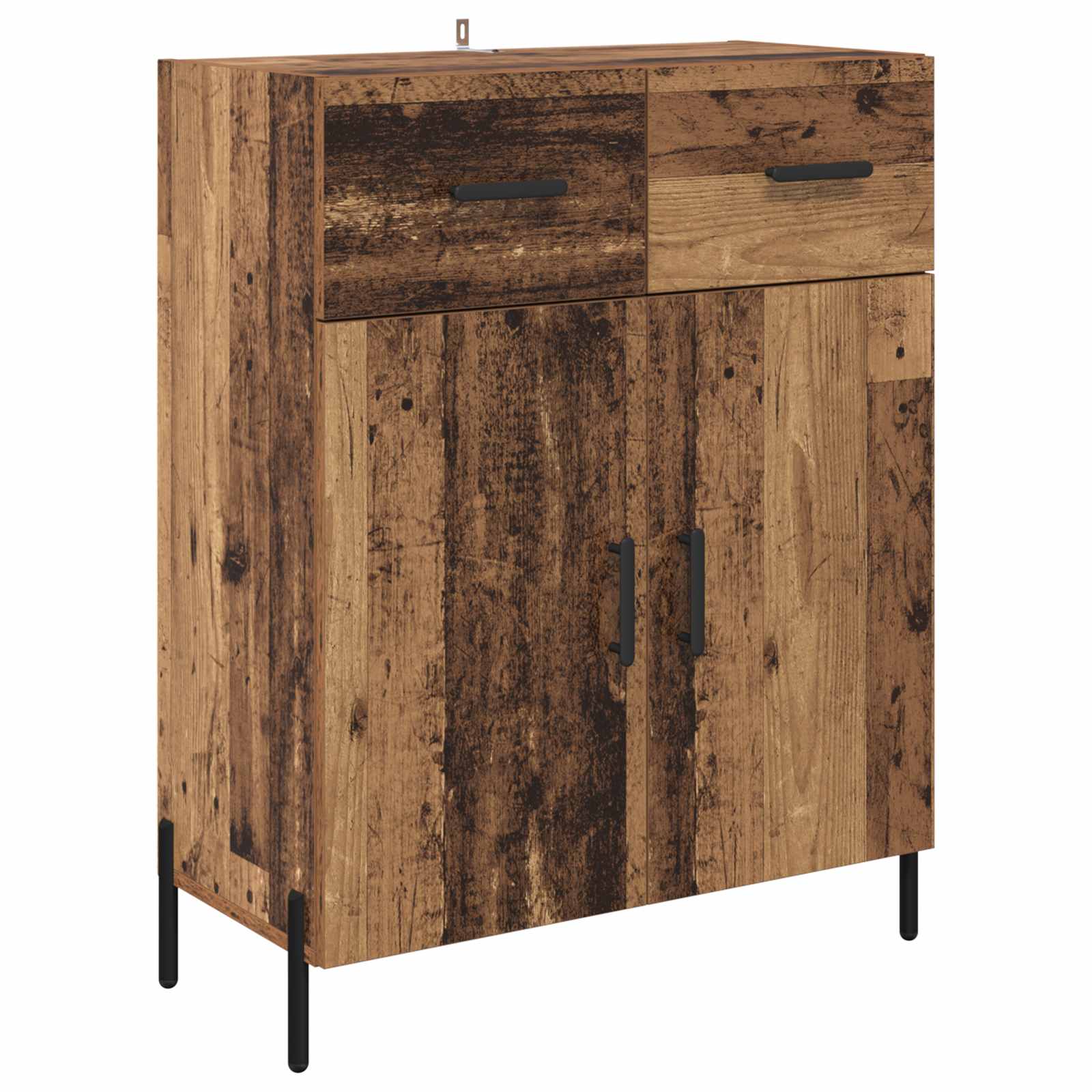 Haut Armoire Bois Ancien 69,5 x 34 x 180 cm Bois d'ingénierie - XIOS