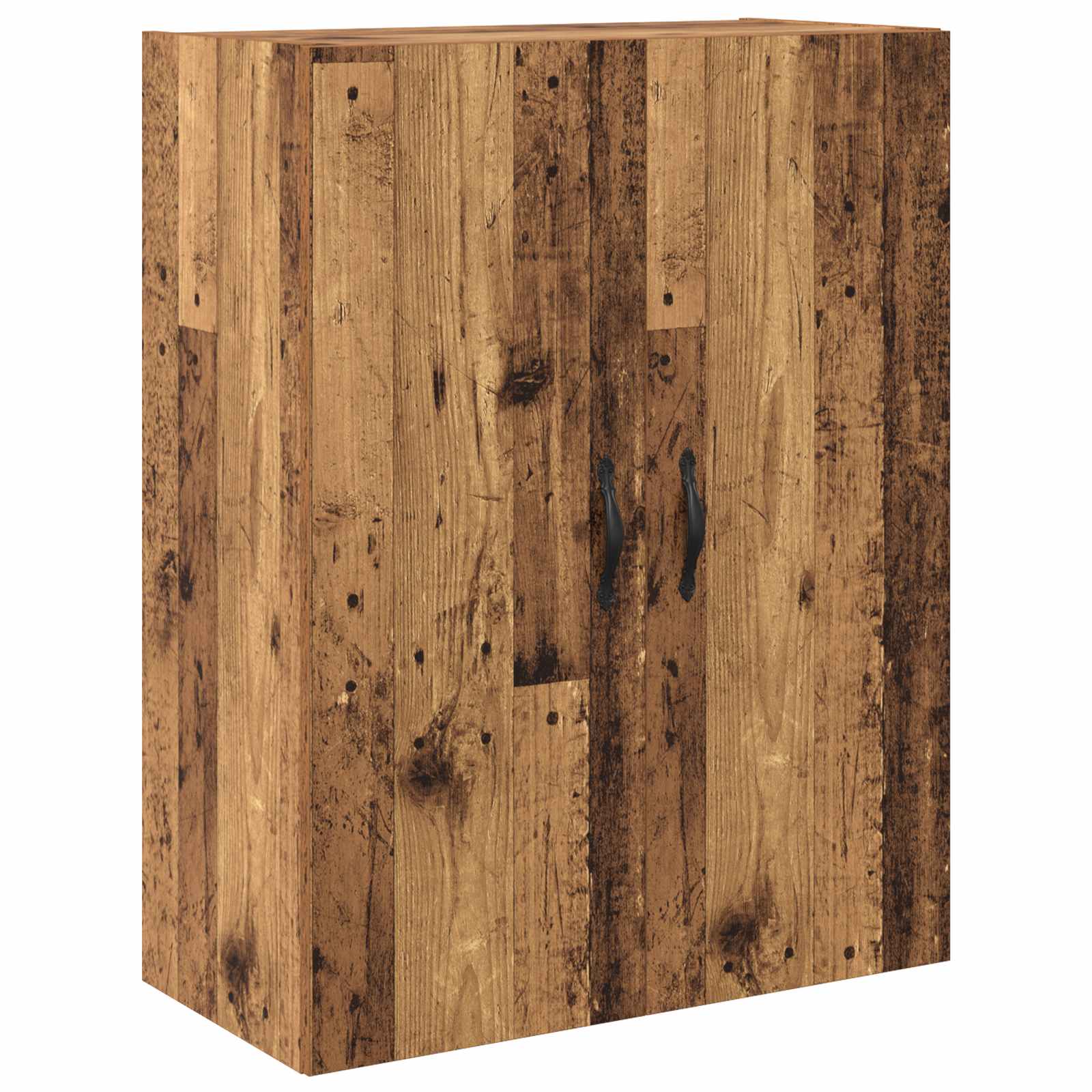 Haut Armoire 2 pc Bois ancien 69,5 x 34 x 180 cm