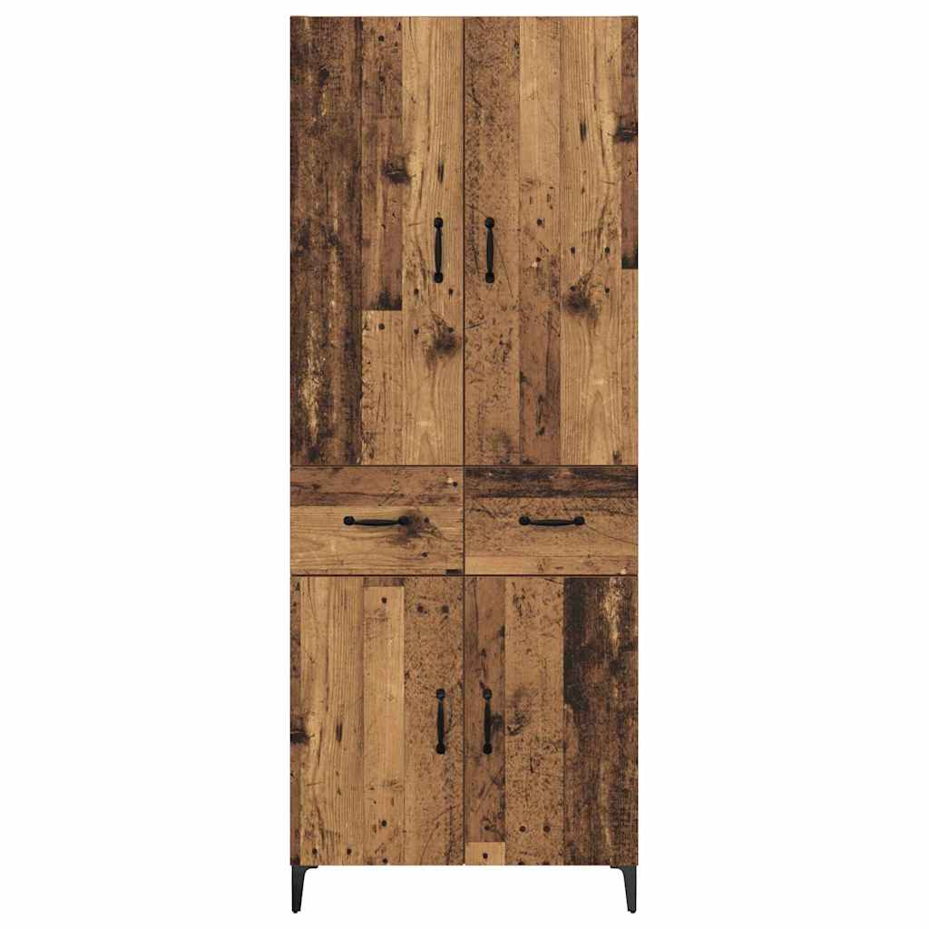 Haut Armoire Bois Ancien 69,5 x 34 x 180 cm Bois d'ingénierie - XIOS