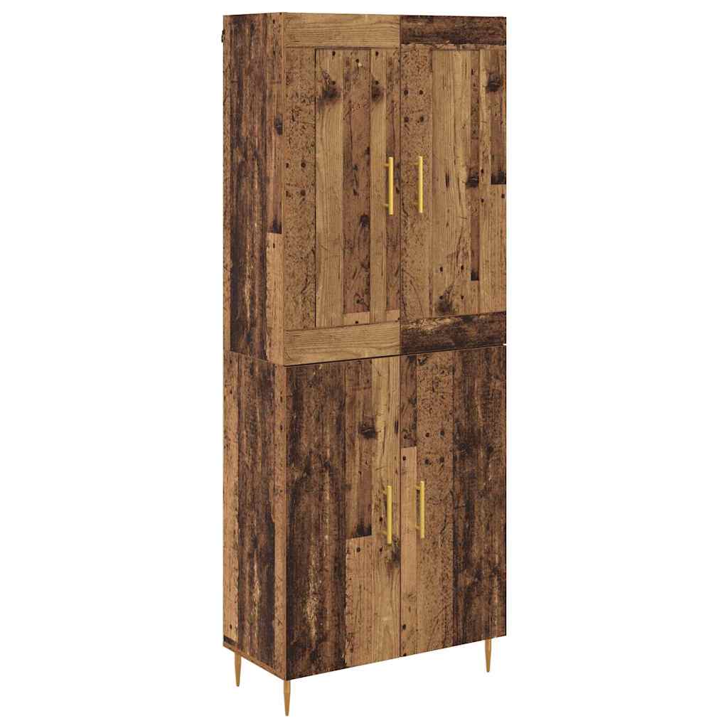 Haut Armoire Bois Ancien 69,5 x 34 x 180 cm Bois d'ingénierie - XIOS