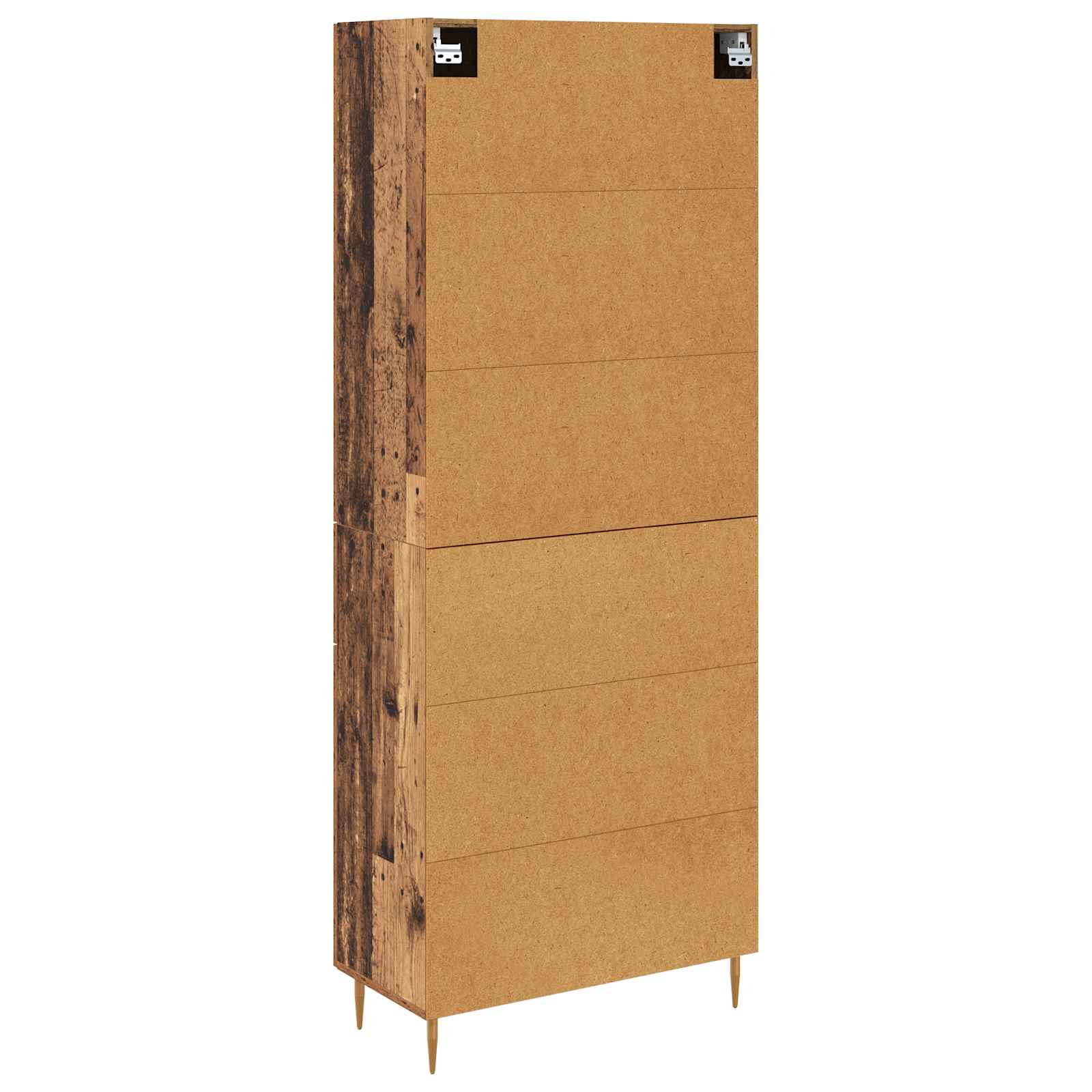 Haut Armoire Bois Ancien 69,5 x 34 x 180 cm Bois d'ingénierie - XIOS