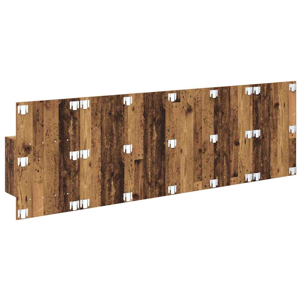 Tête de lit avec armoire 3 pcs Bois Ancien Bois d'ingénierie - XIOS