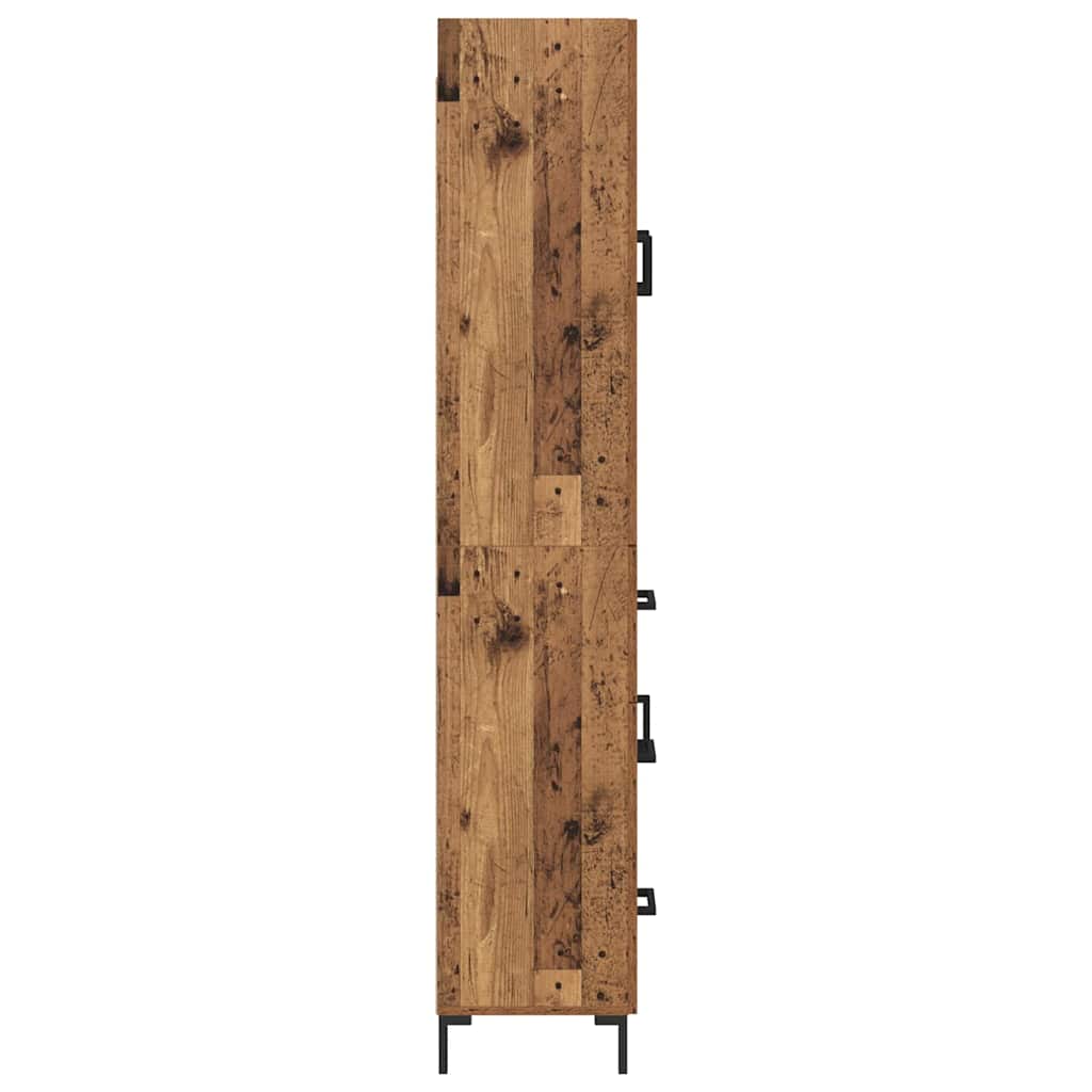 Haut Armoire Bois Ancien 69,5 x 34 x 180 cm Bois d'ingénierie - XIOS