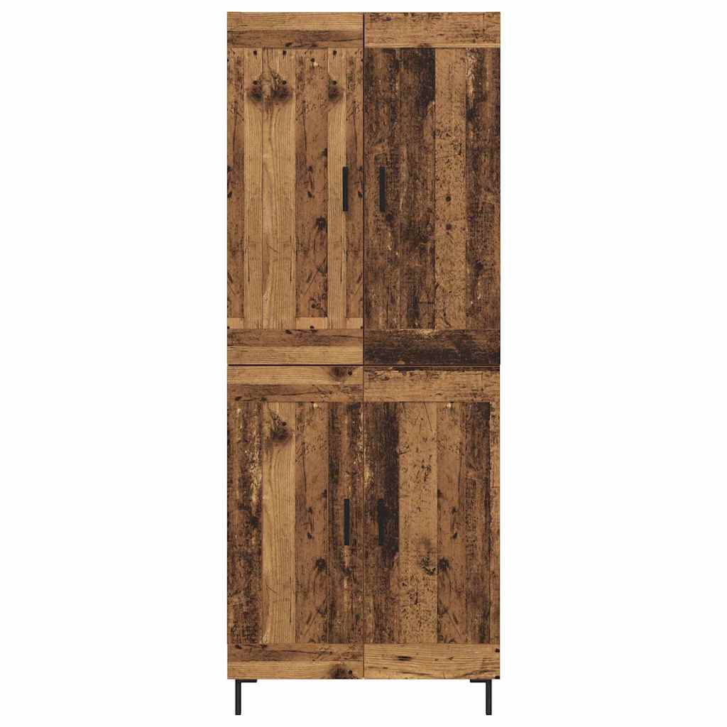 Haut Armoire Bois Ancien 69,5 x 34 x 180 cm Bois d'ingénierie - XIOS