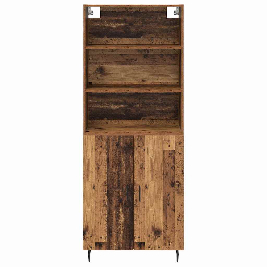 Haut Armoire Bois Ancien 69,5 x 34 x 180 cm - XIOS