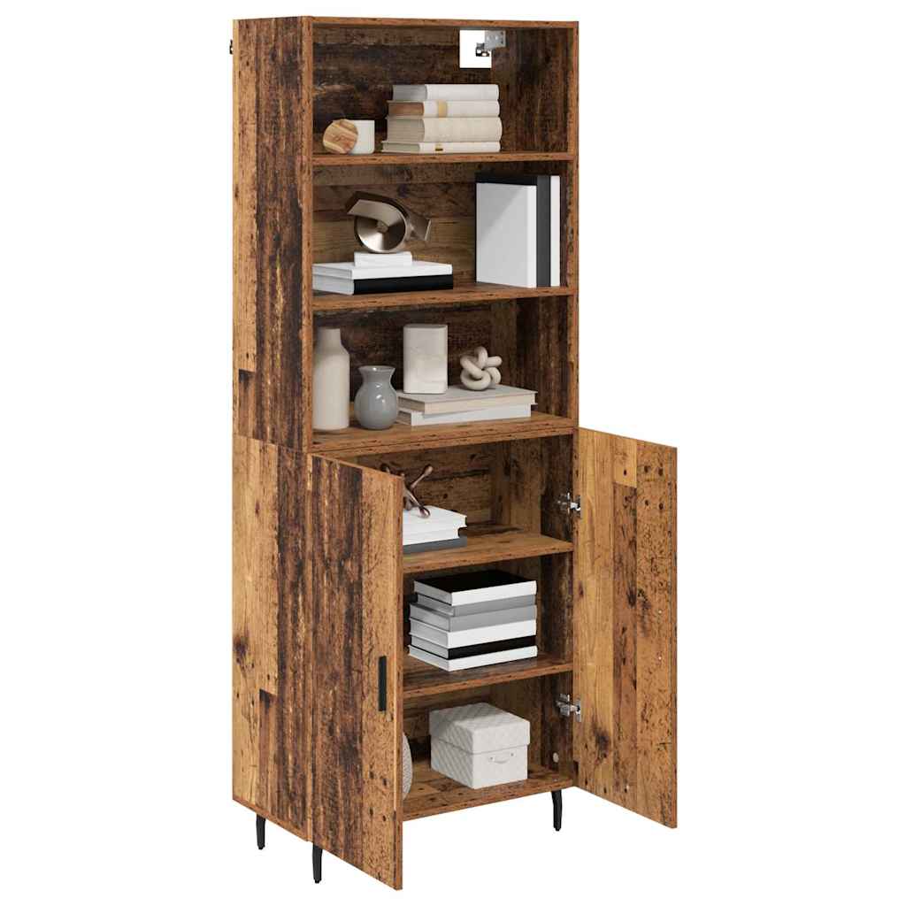 Haut Armoire Bois Ancien 69,5 x 34 x 180 cm - XIOS