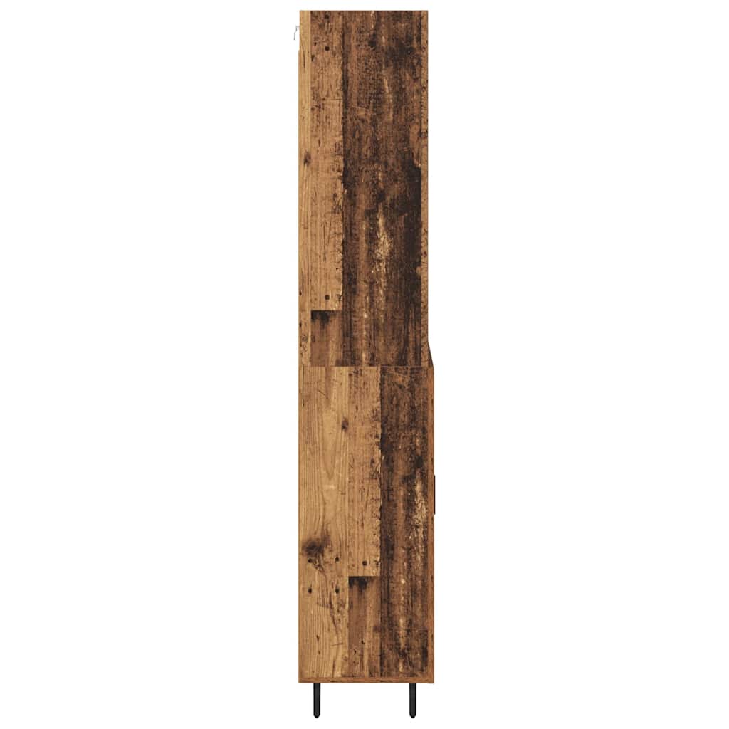 Haut Armoire Bois Ancien 69,5 x 34 x 180 cm - XIOS