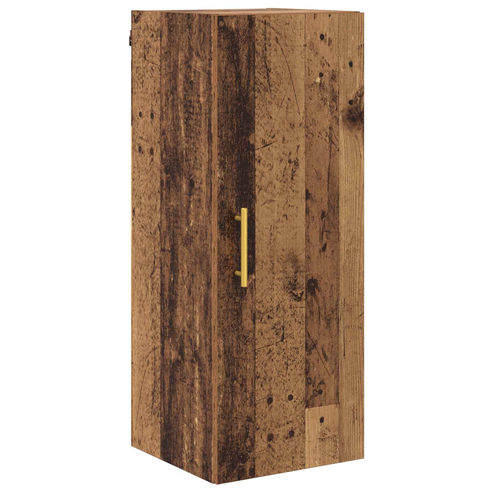 Haut Armoire 2 pcs Bois Ancien Bois d'ingénierie - XIOS