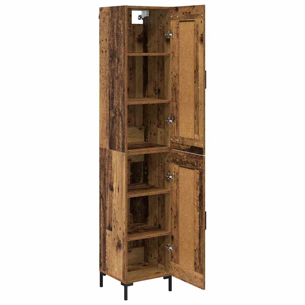 Haut Armoire Bois Ancien 34,5 x 34 x 180 cm Bois d'ingénierie - XIOS