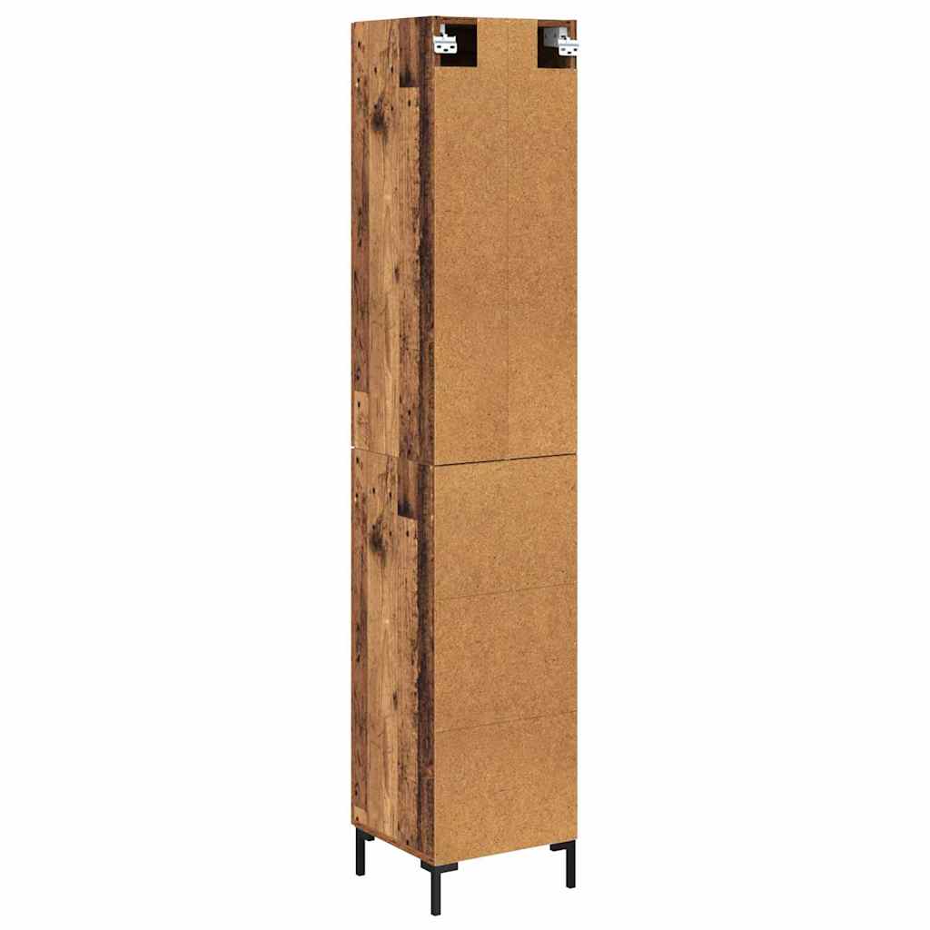 Haut Armoire Bois Ancien 34,5 x 34 x 180 cm Bois d'ingénierie - XIOS