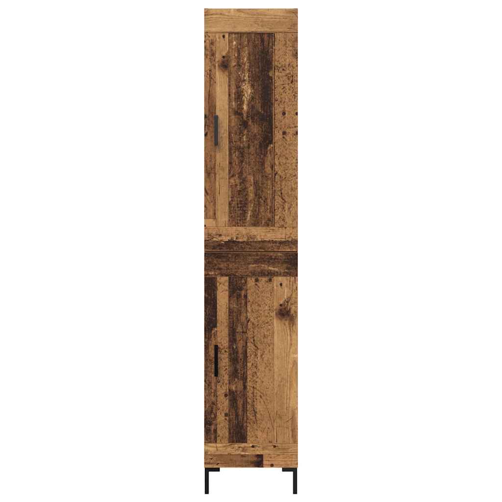 Haut Armoire Bois Ancien 34,5 x 34 x 180 cm Bois d'ingénierie - XIOS