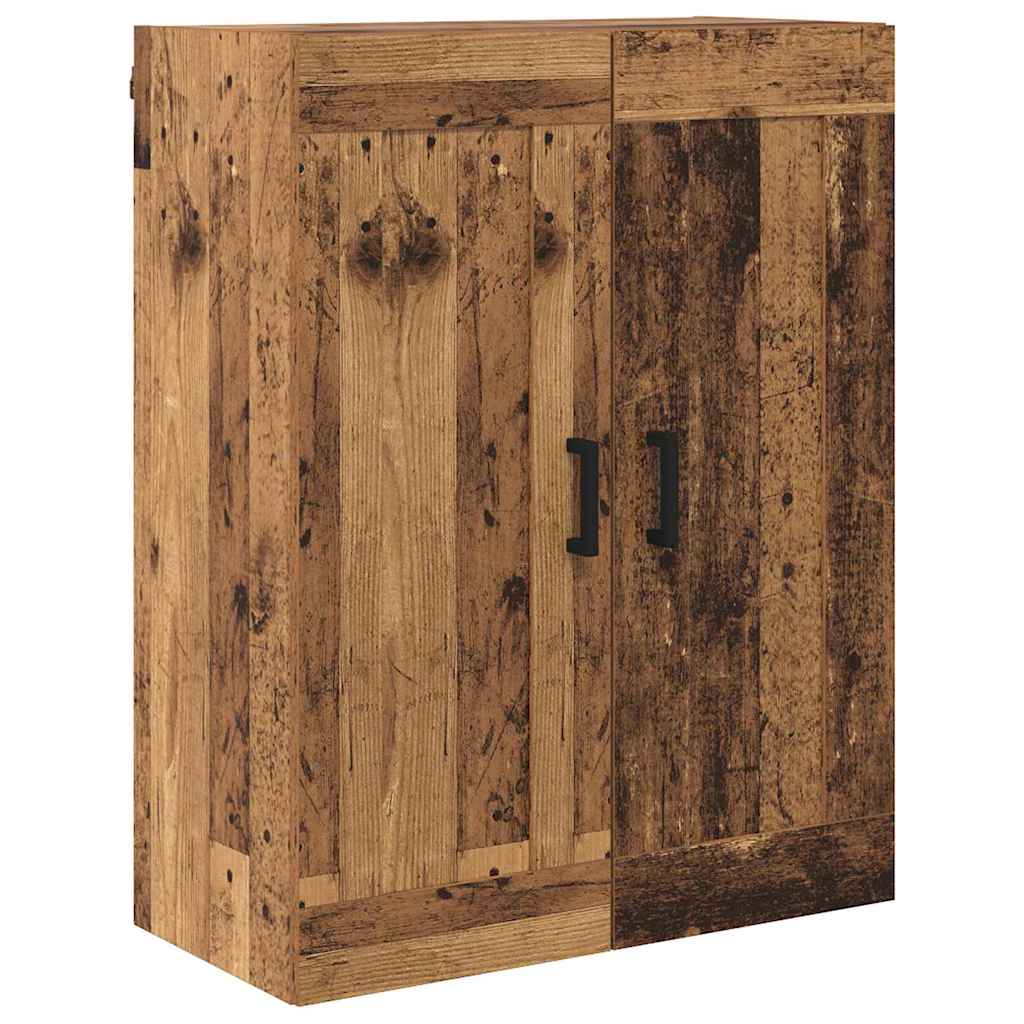 Haut Armoire 2 pc Bois Ancien 69,5 x 34 x 180 cm