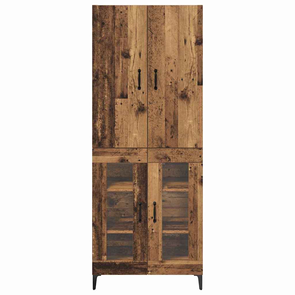 Haut Armoire Bois Ancien 69,5 x 34 x 180 cm Bois d'ingénierie - XIOS