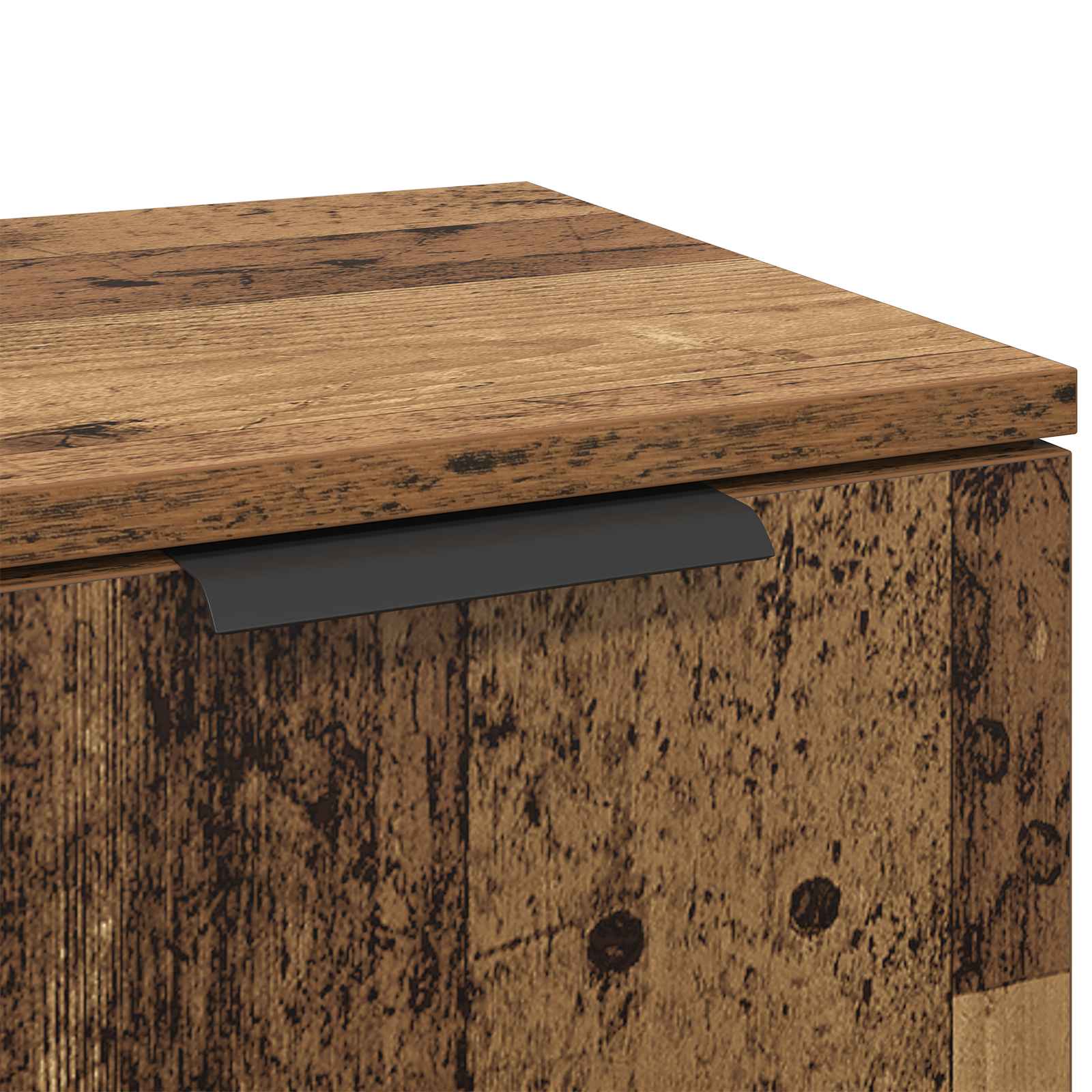 Buffet 3 pc Bois Ancien 120 x 30 x 70 cm Bois d'ingénierie