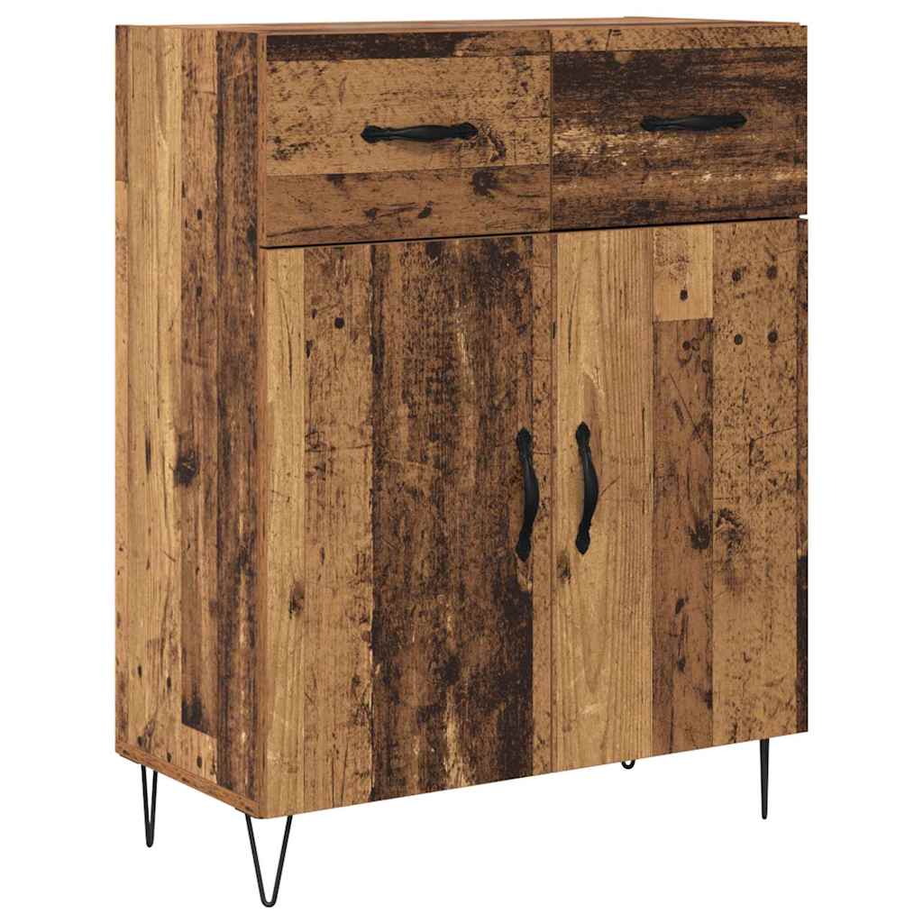 Haut Armoire Bois Ancien 69,5 x 34 x 180 cm Bois d'ingénierie - XIOS